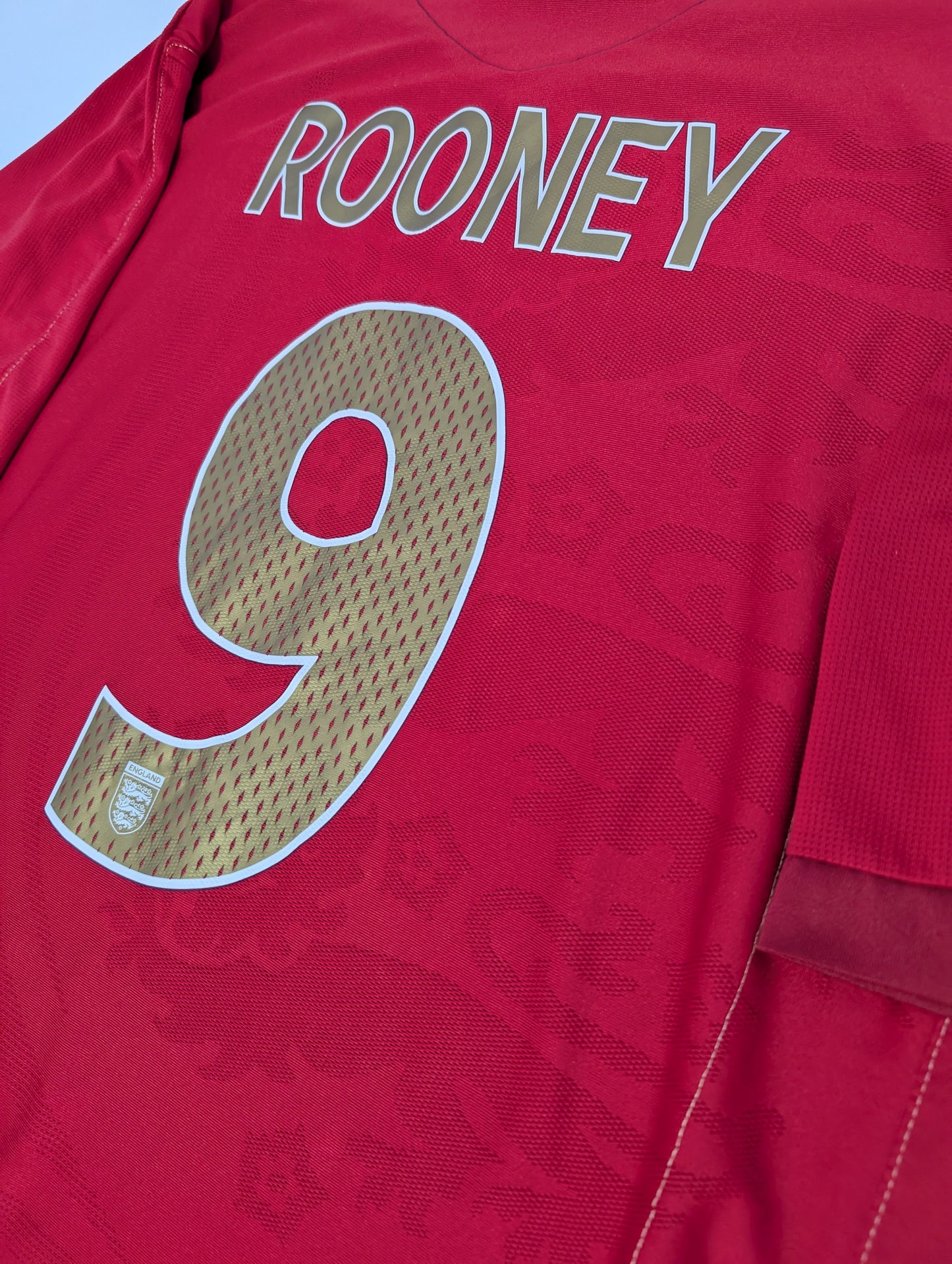 England #9 Rooney 2006 Away Jersey