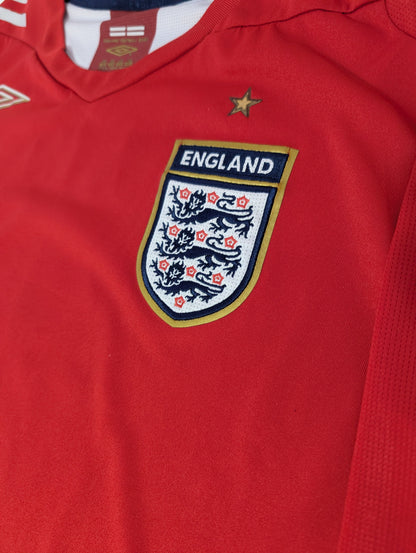 England #9 Rooney 2006 Away Jersey